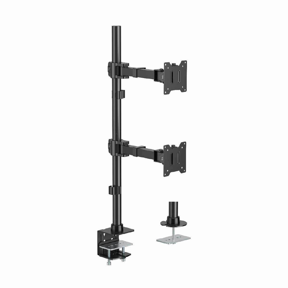 Heavy-Duty Articulating Dual Monitor Arm